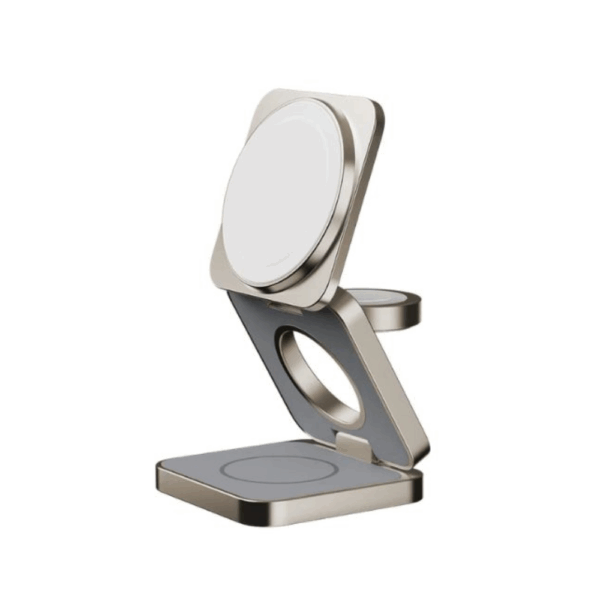 MOMAX Q2.Mag 3-in-1 Foldable Qi2 15W Magnetic Wireless Charging Stand