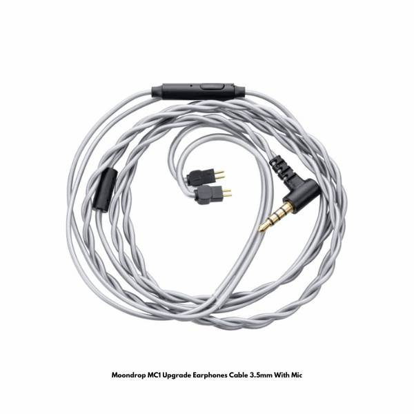 Moondrop MC1 Upgrade Earphones Cable 3.5mm – Mic